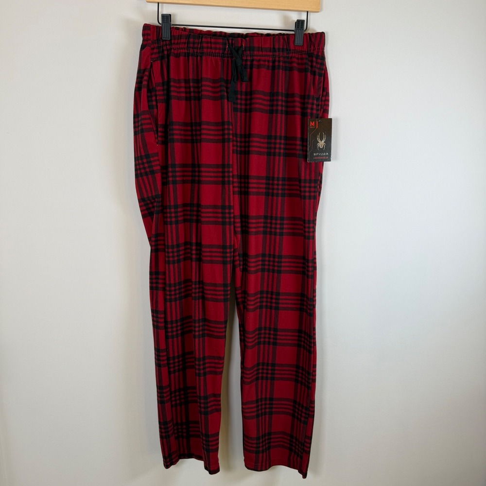 Spyder NEW Women's Sleepwear Plaid Lounge Pajama Pants Loungewear‎ Medium NWT